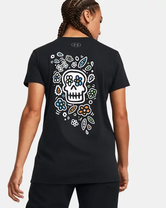 Under Armour Women's UA Day Of The Dead Short Sleeve. 2