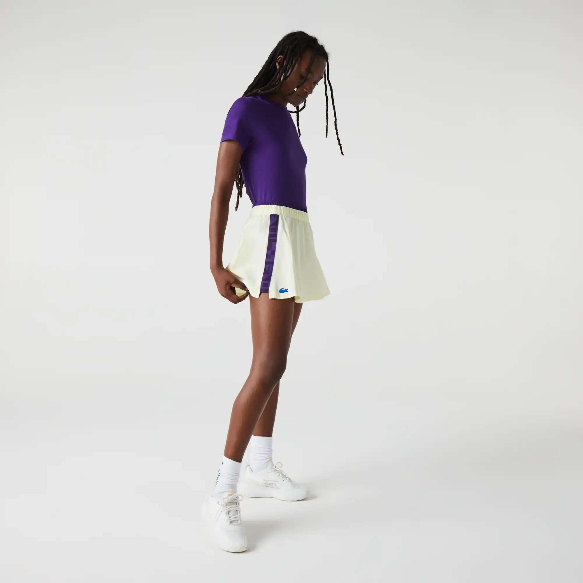 Lacoste Women's SPORT Built-In Short Tennis Skirt. 1