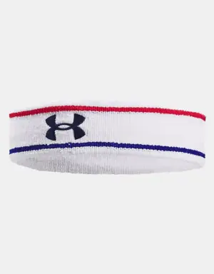 Unisex UA Striped Performance Terry Headband