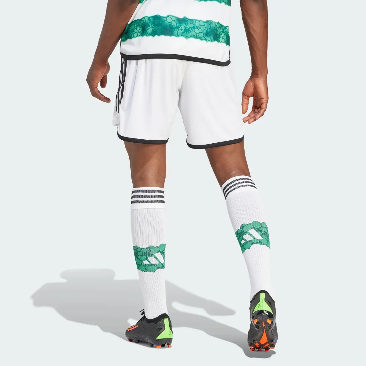 Adidas Celtic FC 23/24 Home Shorts. 2