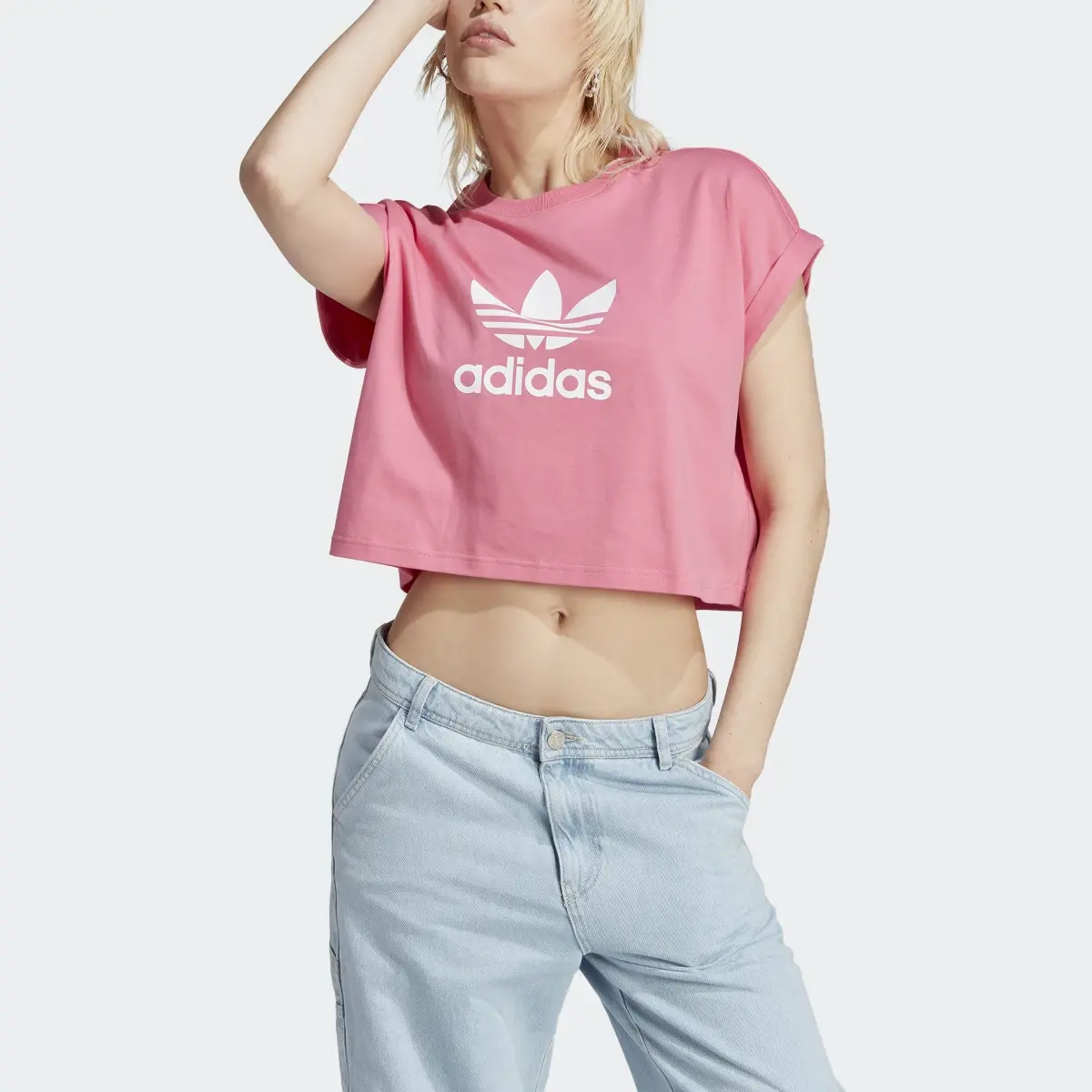 Adidas Adicolor Classics Short Trefoil Tee. 1