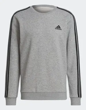 Adidas Essentials Fleece 3-Streifen Sweatshirt