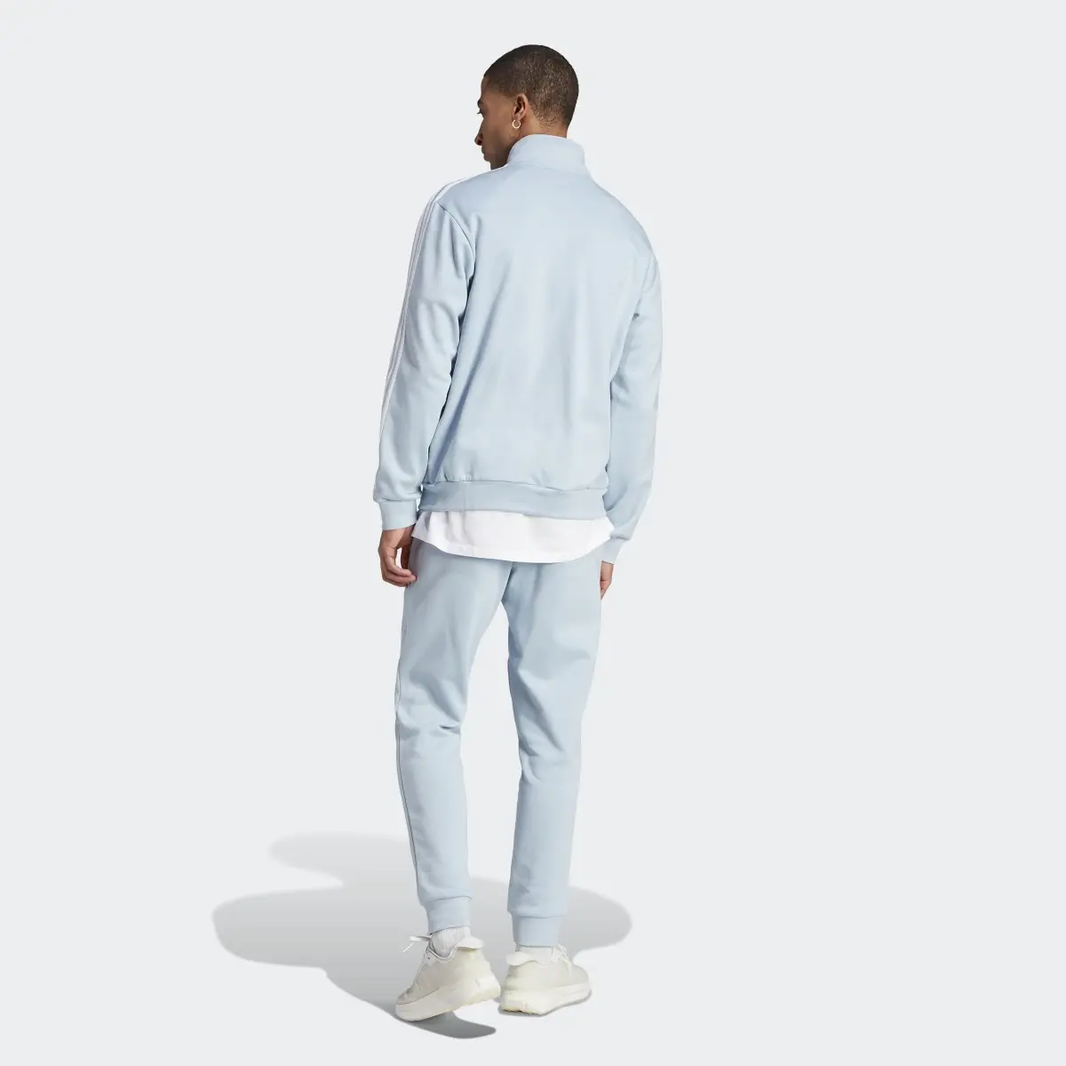 Adidas Basic 3-Stripes Fleece Track Suit. 3