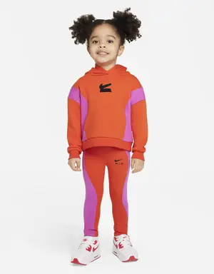 Air French Terry Pullover Hoodie and Leggings Set