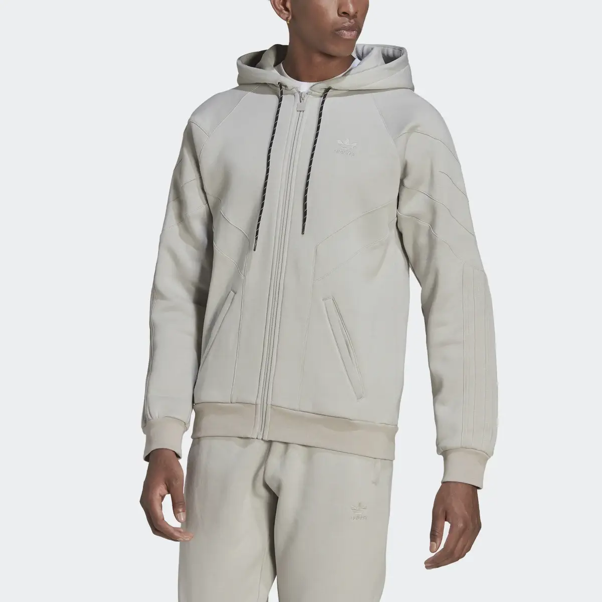Adidas Veste à capuche entièrement zippée adidas Rekive. 1