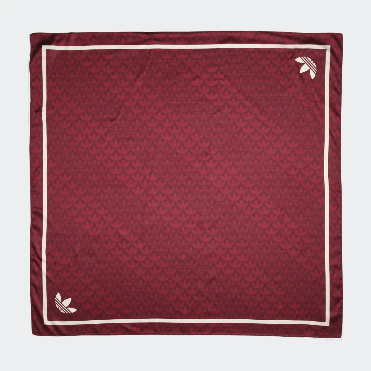 Adidas Trefoil Jacquard Monogram Head Scarf. 2