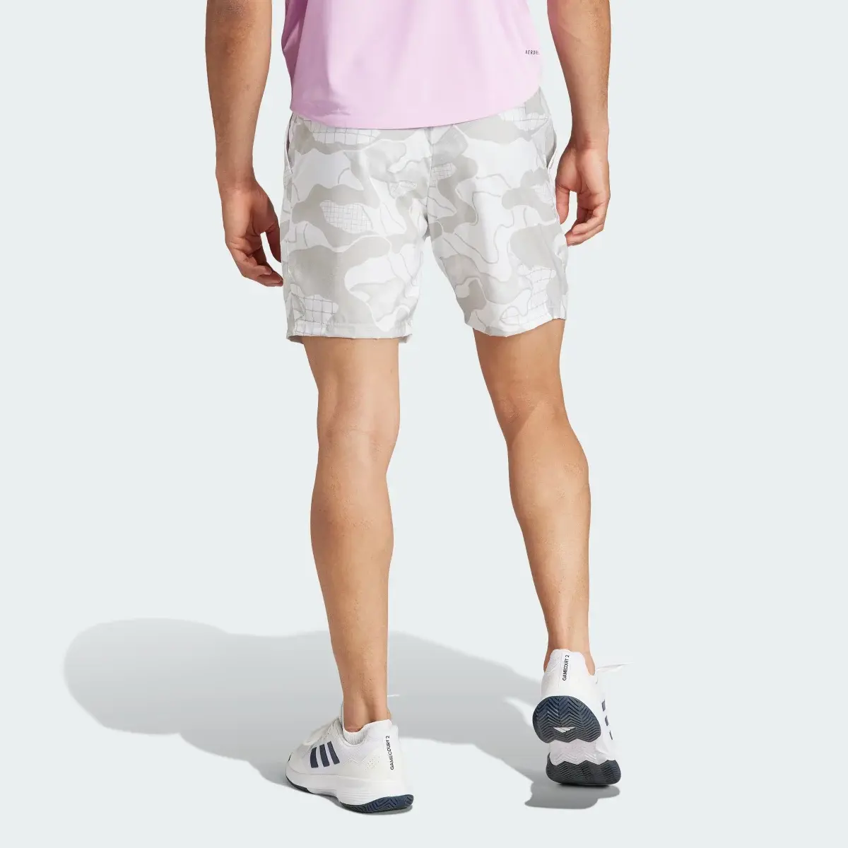 Adidas Club Graphic Tennis Shorts. 3