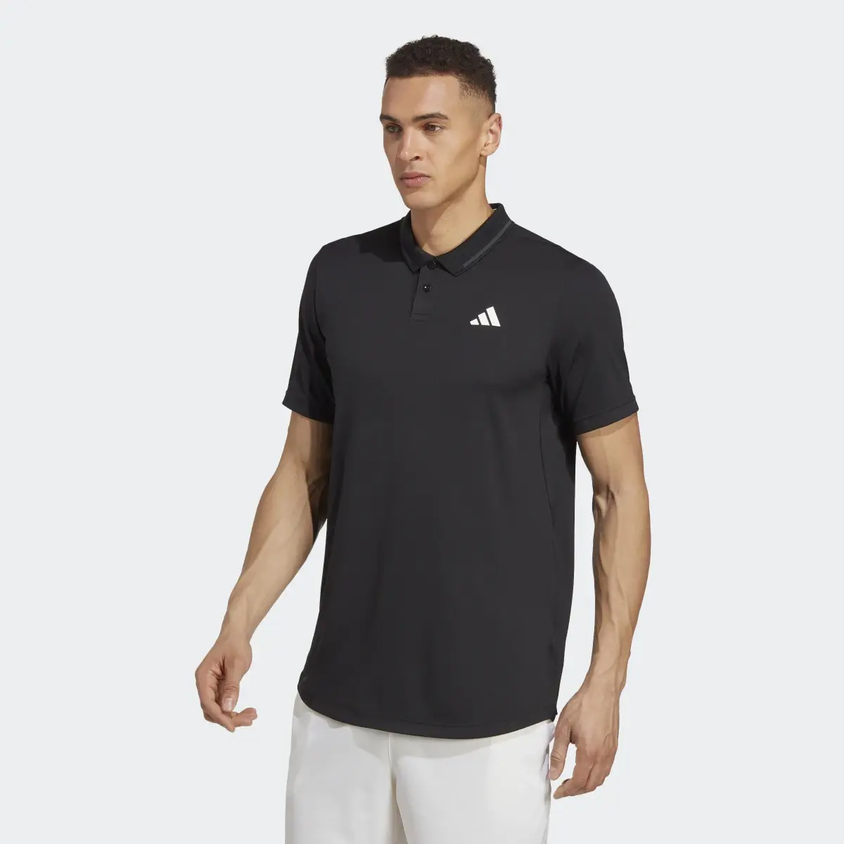 Adidas Club Tennis Piqué Polo Shirt. 2