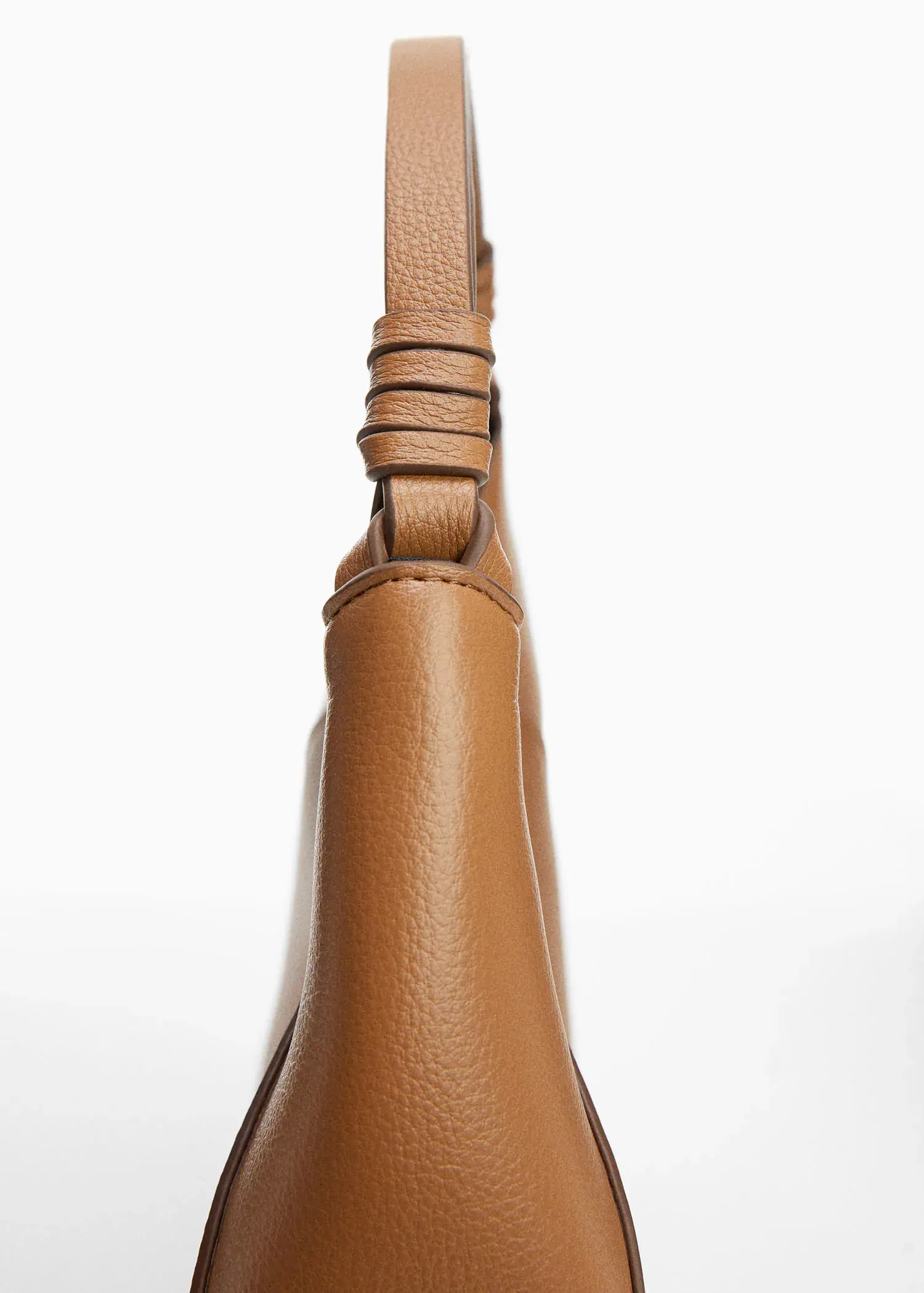 Mango Leather-effect shoulder bag. 2
