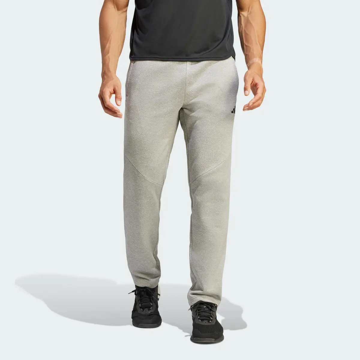 Adidas Game and Go Small Logo Training Open Hem Pants. 1