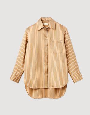 Striped oversized shirt Login to add to Wish list
