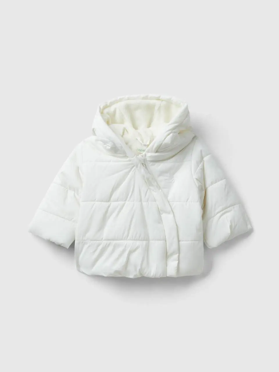 Benetton padded jacket with hood. 1