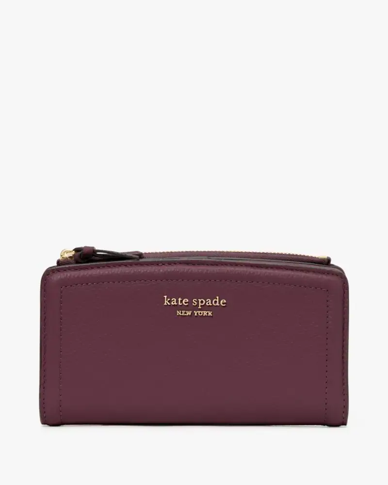 Kate Spade Knott Zip Slim Wallet. 1