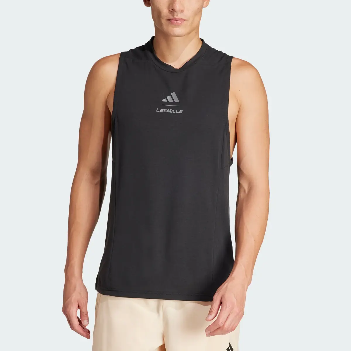 Adidas Les Mills Graphic Tank Top. 1