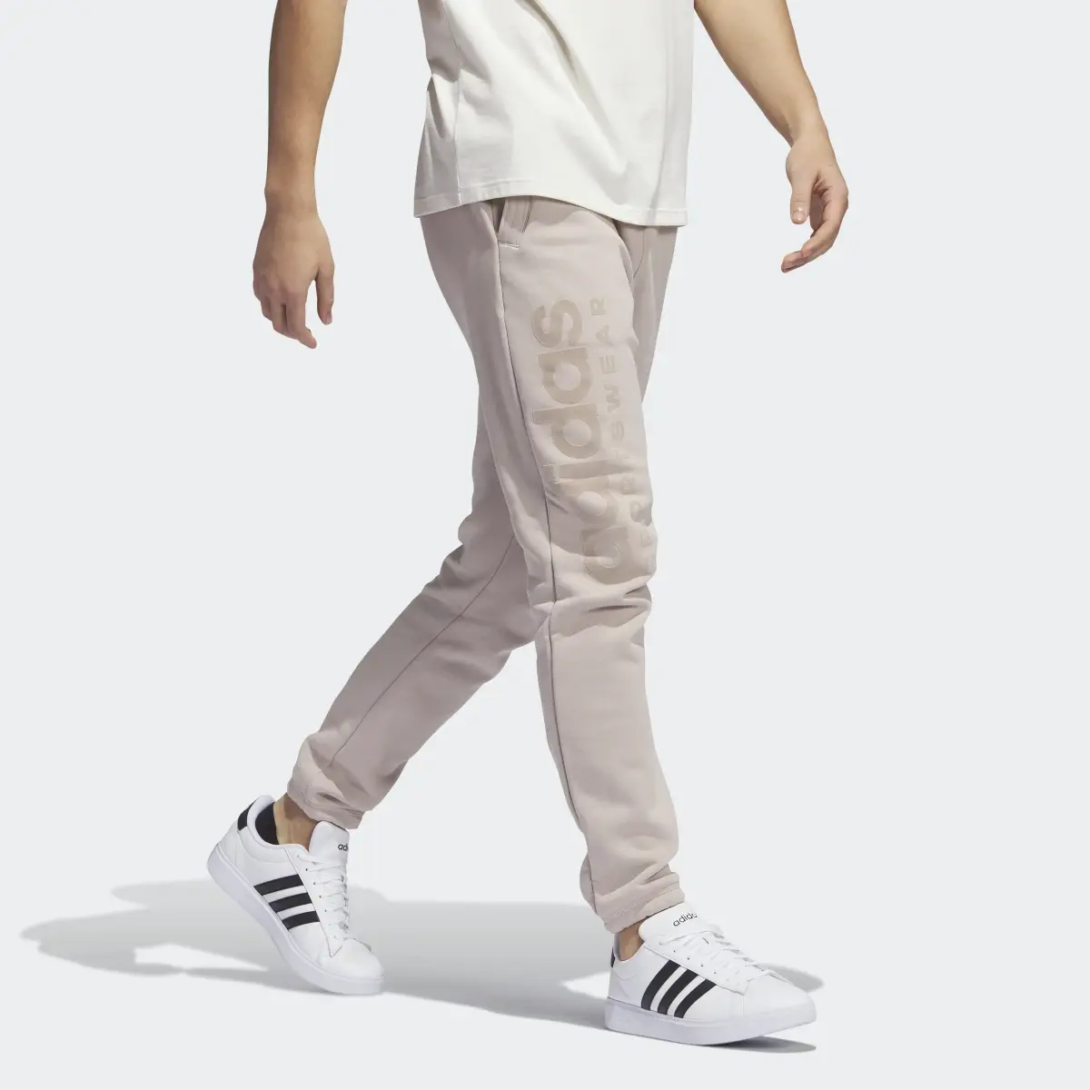 Adidas Lounge Fleece Pants. 3