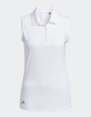 Adidas Ultimate365 Solid Sleeveless Golf Polo Shirt