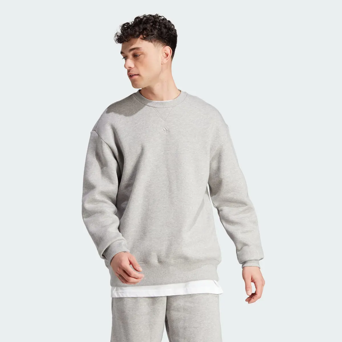 Adidas All SZN Fleece Sweatshirt. 2