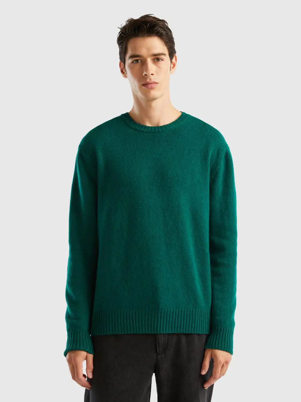 Benetton sweater in shetland wool. 1 Benetton sweater in shetland wool. 1