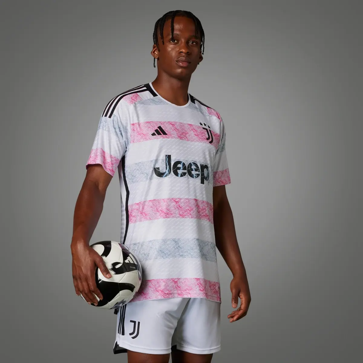 Adidas Camisola Alternativa Oficial 23/24 da Juventus. 1