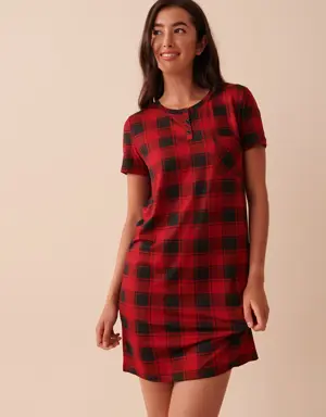 Buffalo Plaid Super Soft Sleepshirt