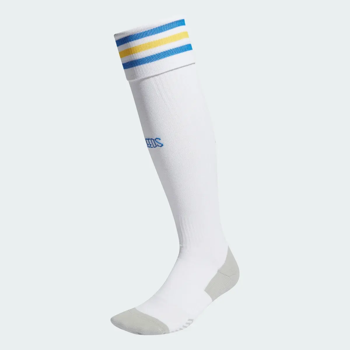 Adidas Leeds United FC 23/24 Home Socks. 1