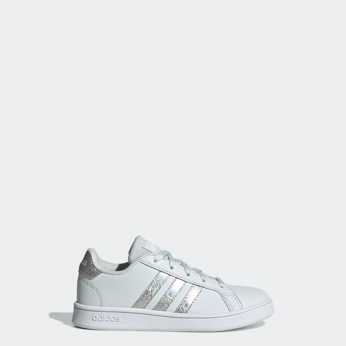 Adidas Grand Court Print Lace Shoes. 1
