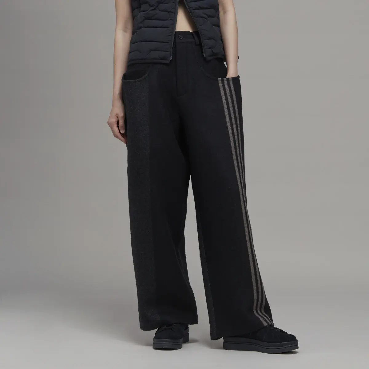 Adidas Engineered 3-Stripes Wide Leg Pantolon. 1