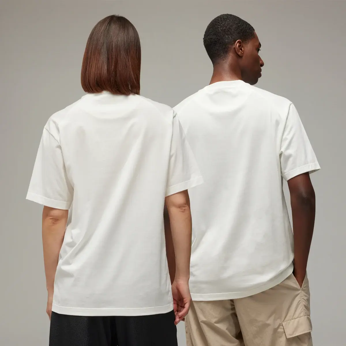 Adidas Y-3 Relaxed Short Sleeve T-Shirt. 2