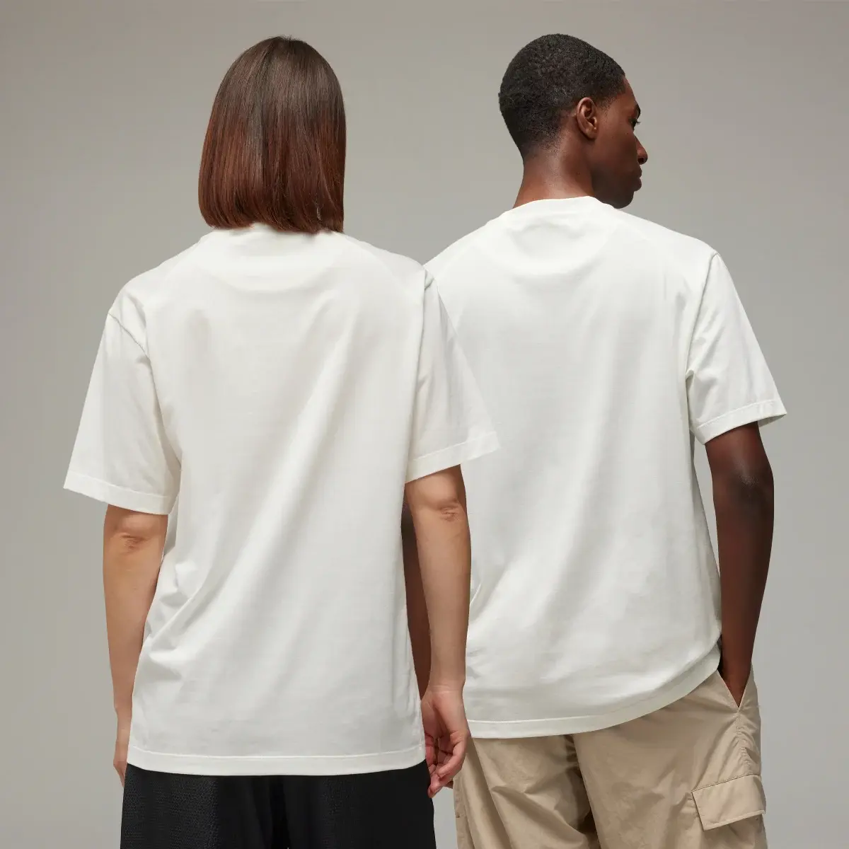 Adidas Y-3 Relaxed Short Sleeve Tee. 2