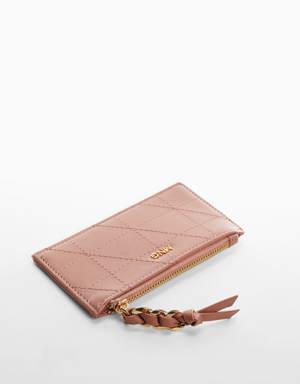 Quilted cardholder