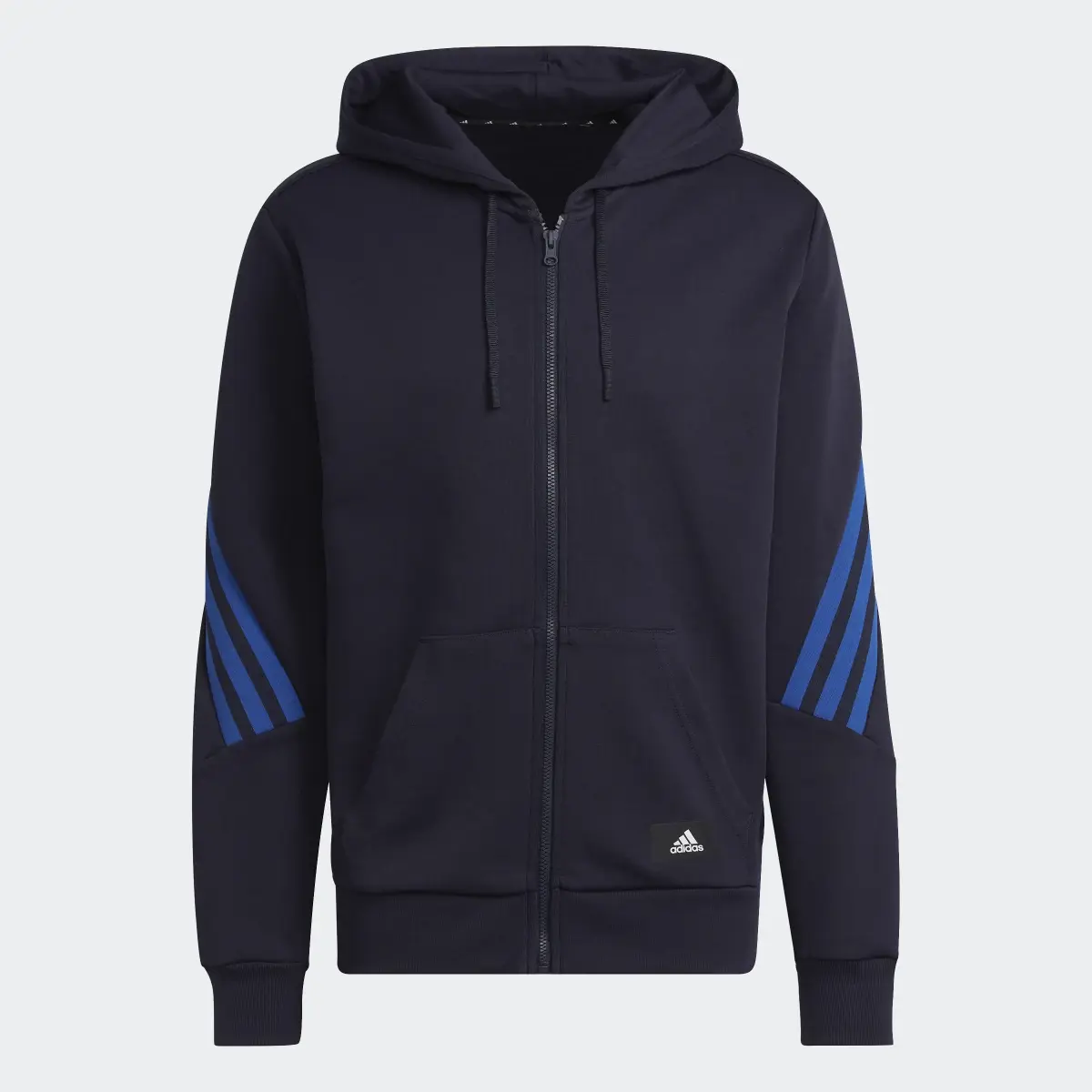 Adidas Felpa con cappuccio adidas Sportswear Future Icons 3-Stripes Full-Zip. 1