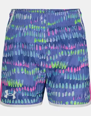 Toddler Girls' UA Watercolor Fly-By Shorts