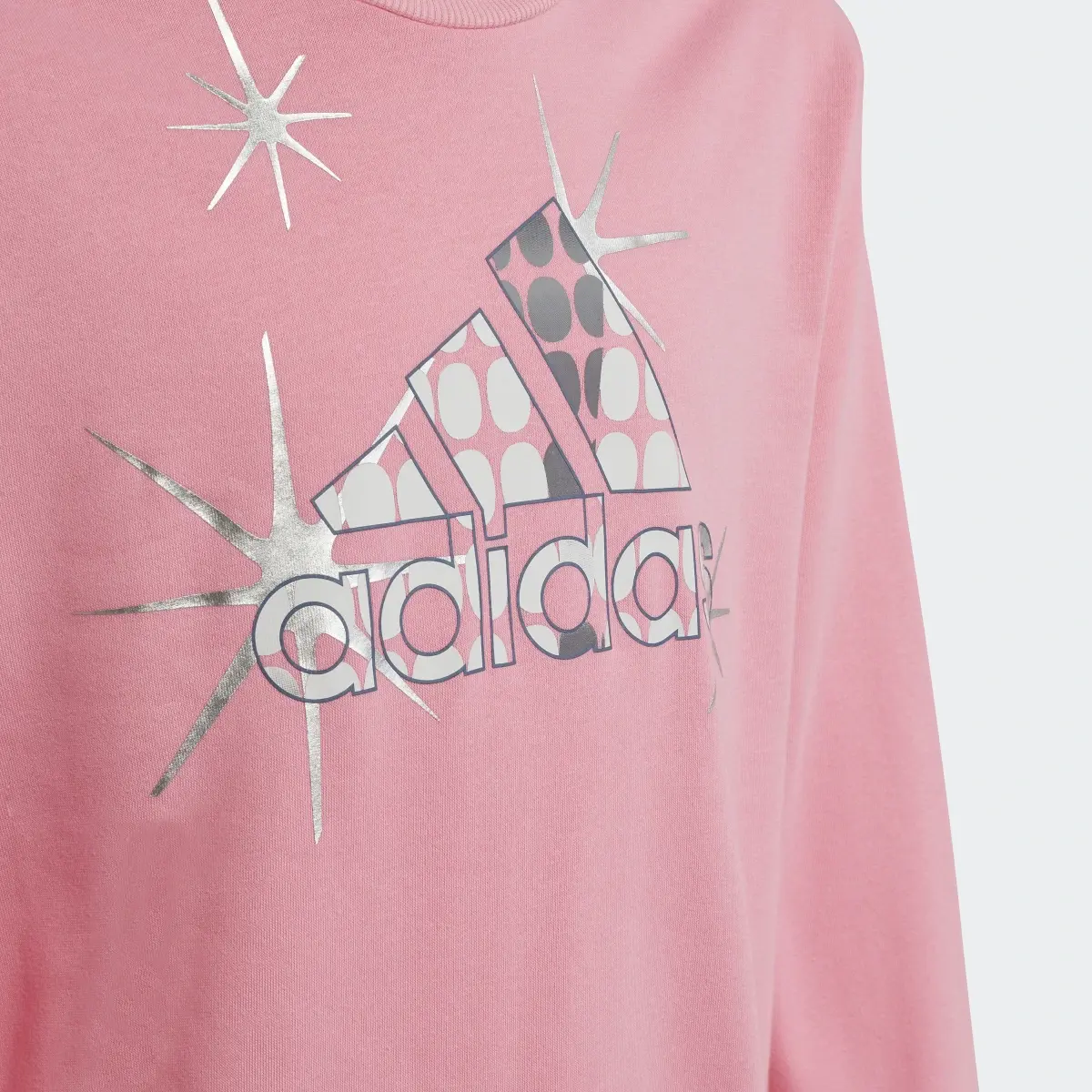 Adidas Dance Cotton Regular Sweatshirt. 3