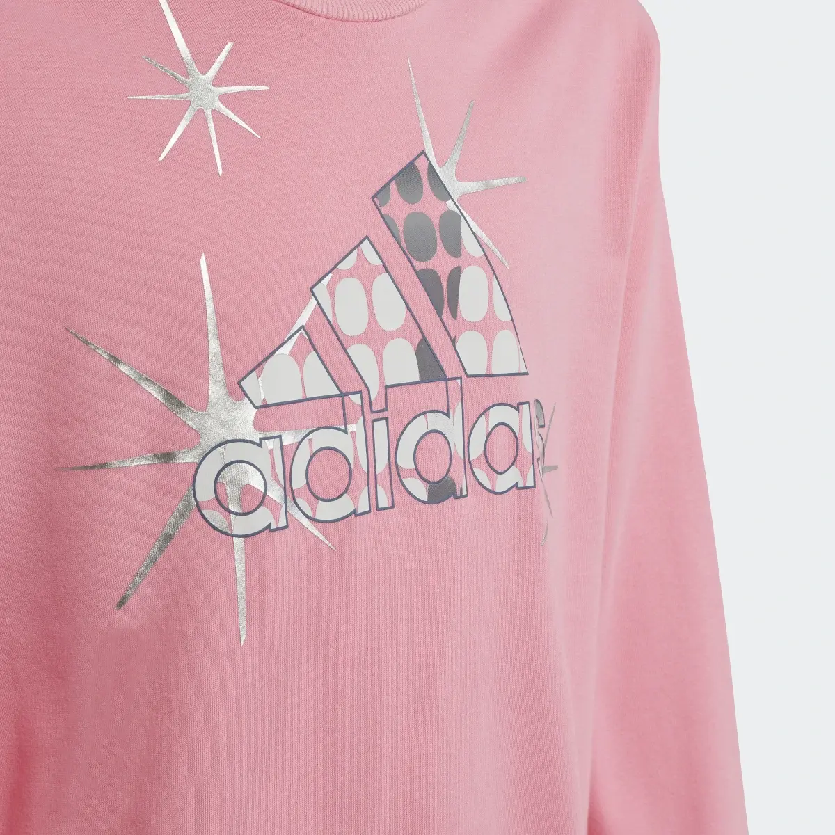 Adidas Sweat-shirt en coton coupe standard Dance. 3