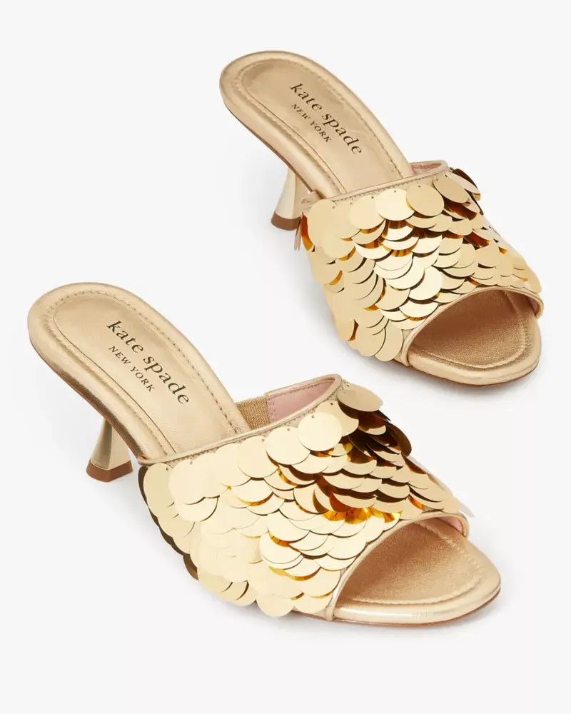 Kate Spade Malibu Sequin Sandals. 3