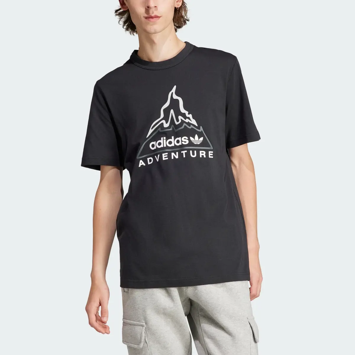 Adidas Adventure Graphic Tee. 1