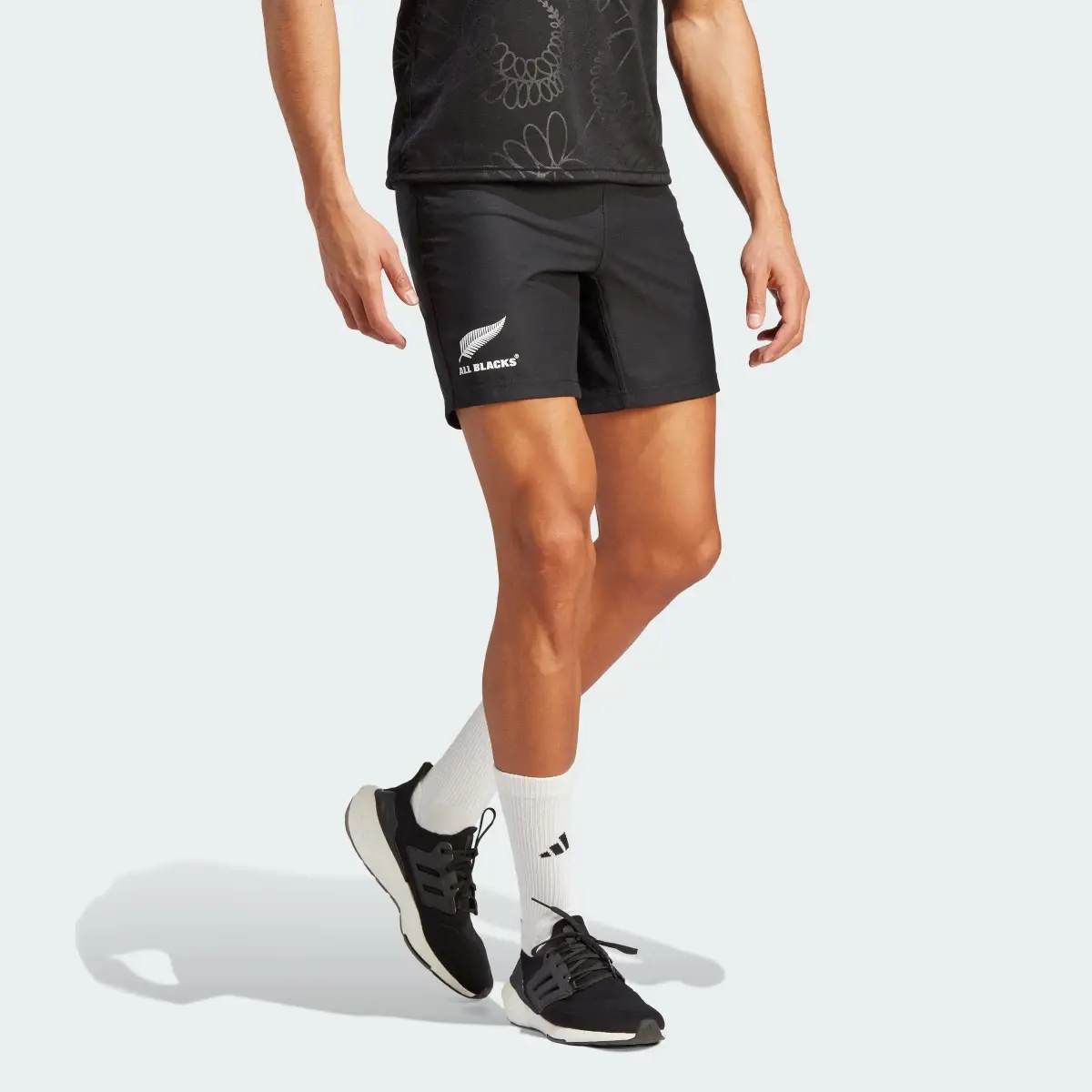 Adidas All Blacks Rugby Home Shorts. 3