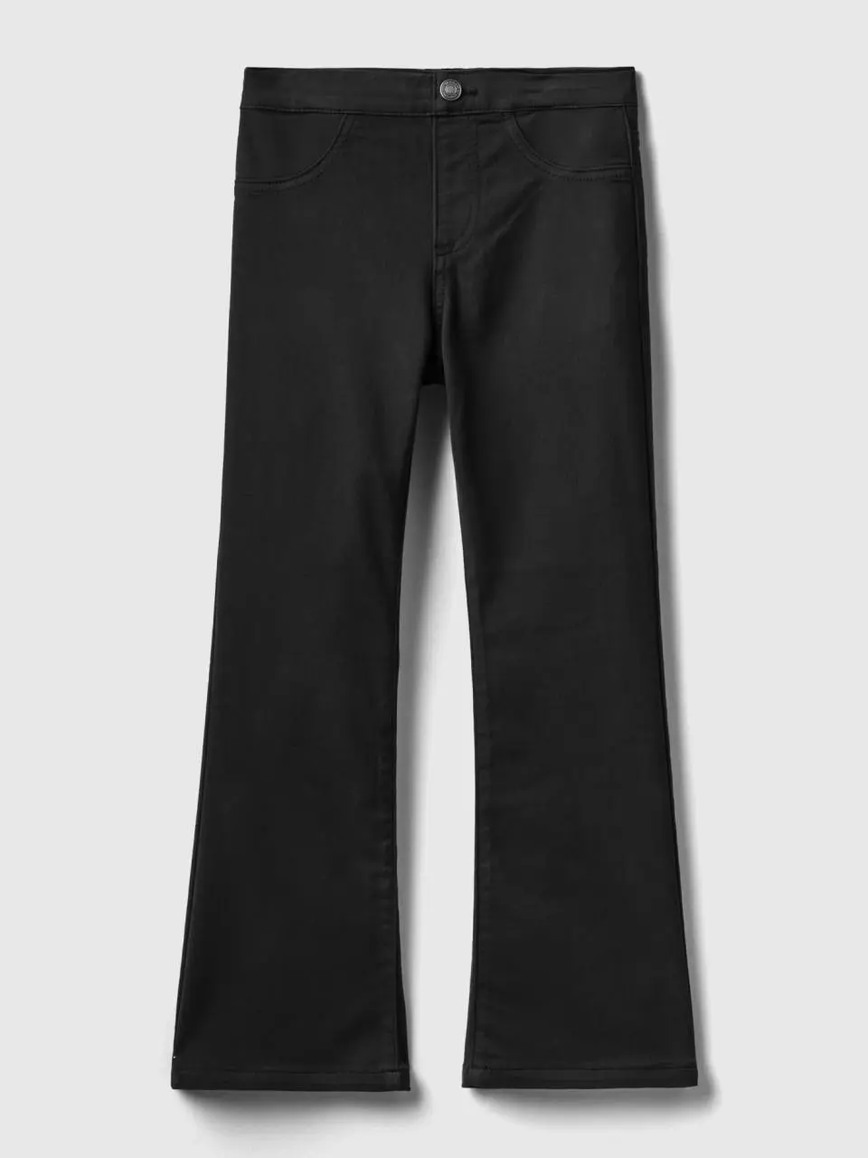 Benetton flared stretch trousers. 1