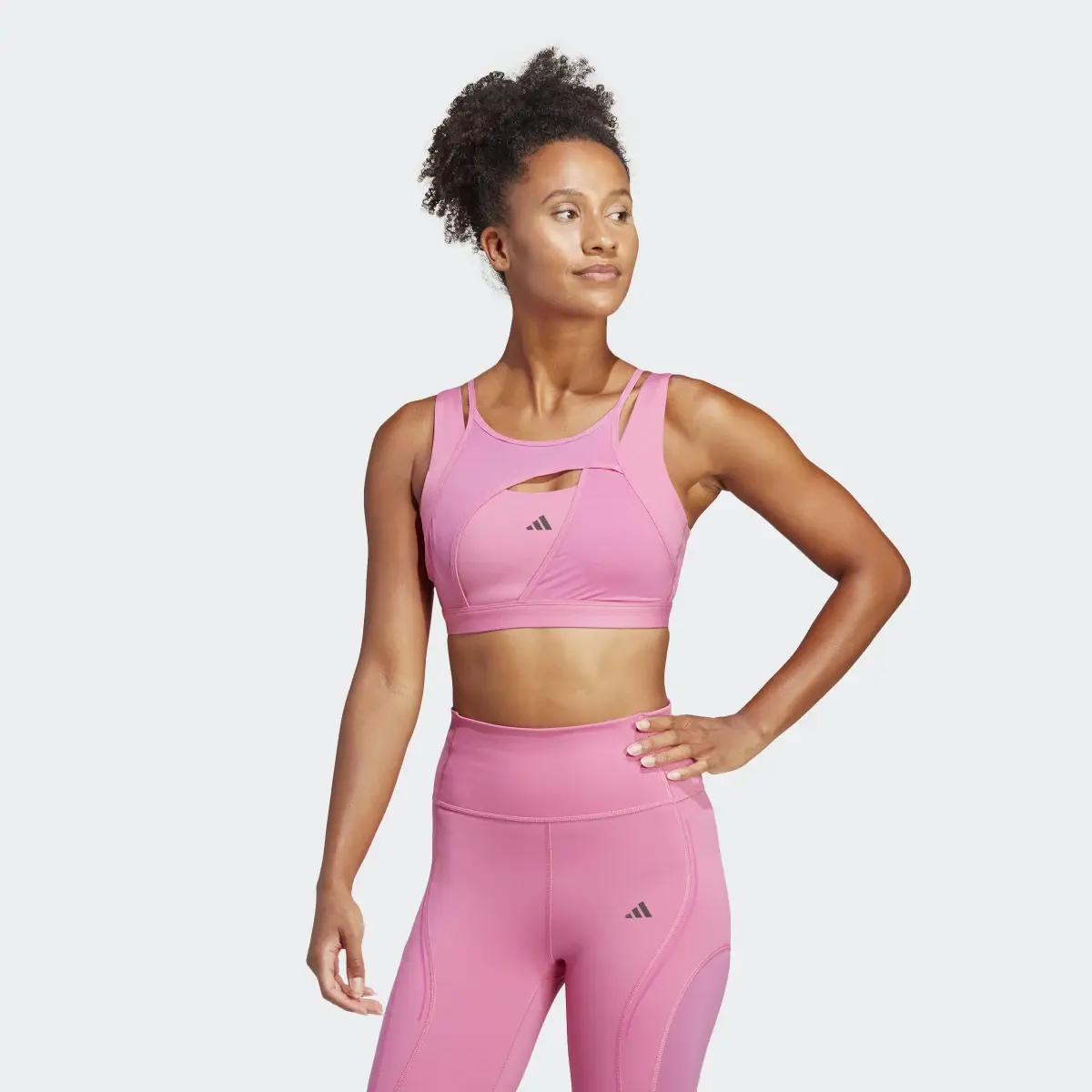 Adidas Brassière Powerimpact Luxe Maintien moyen. 2