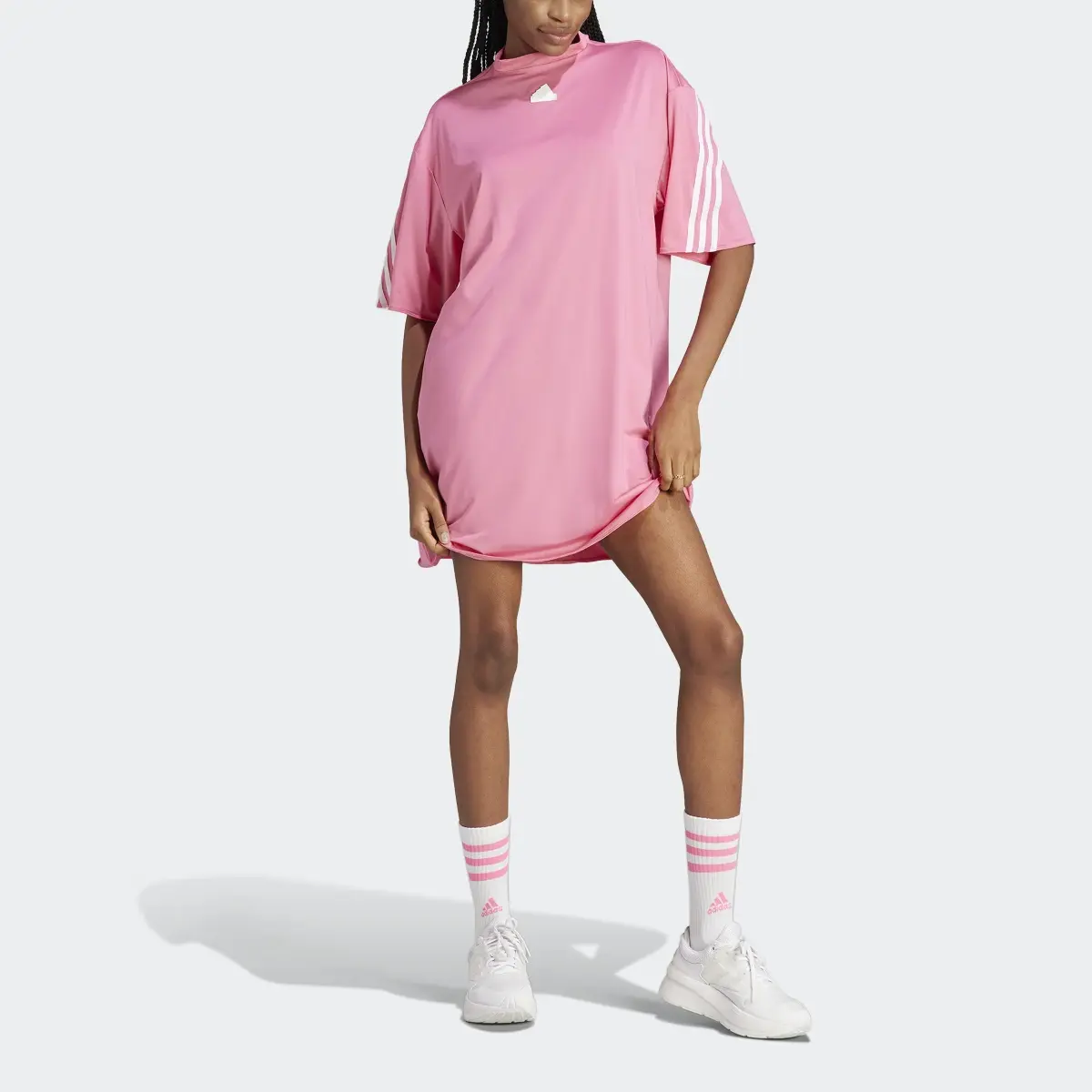 Adidas Vestido Future Icons 3 bandas. 1