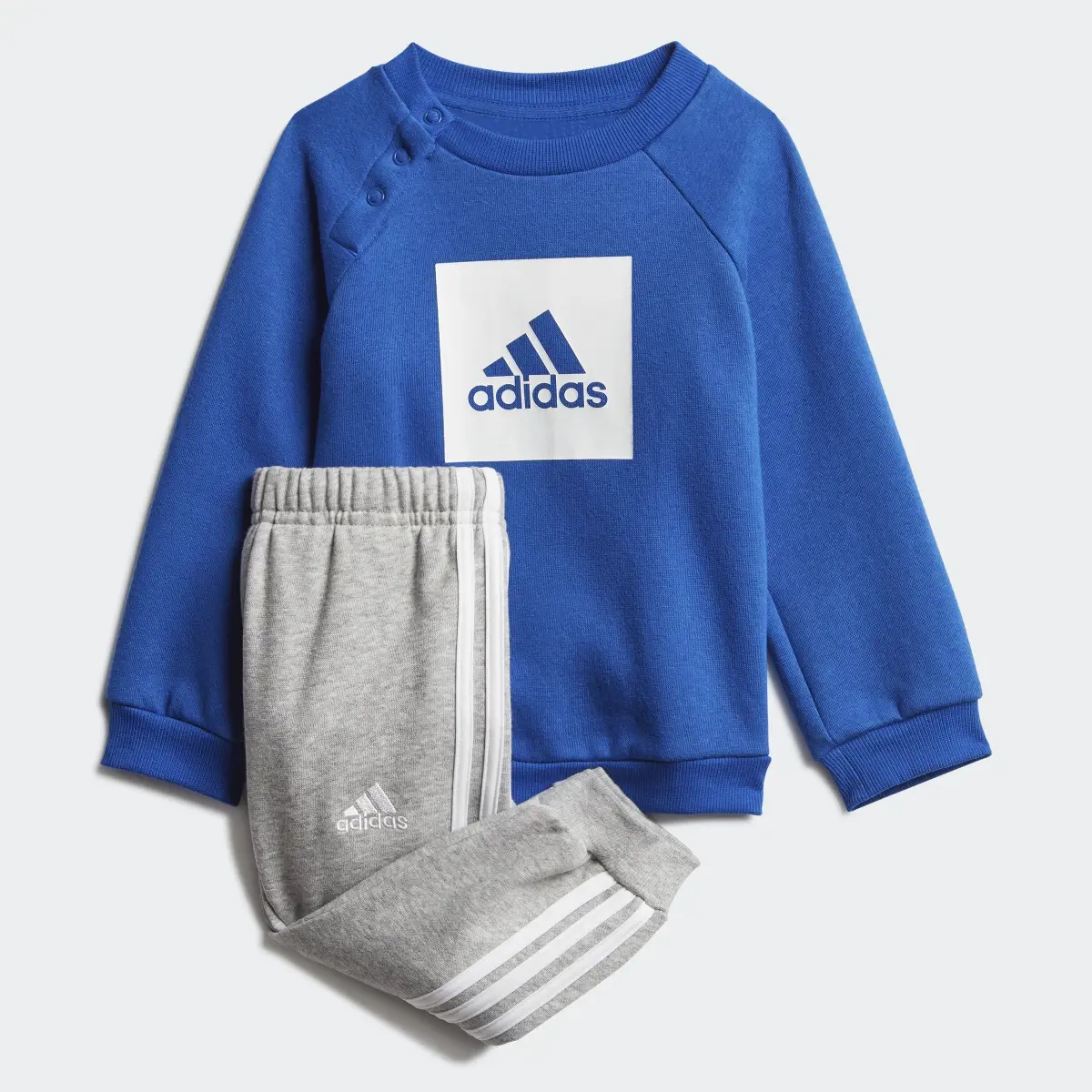 Adidas 3-Streifen Fleece Jogginganzug. 1