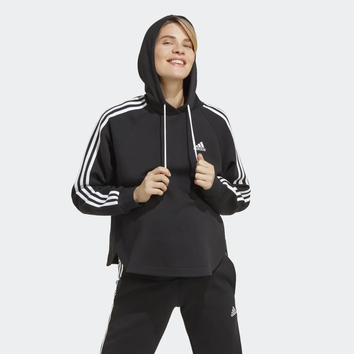 Adidas Maternity Over-the-Head Hoodie. 2