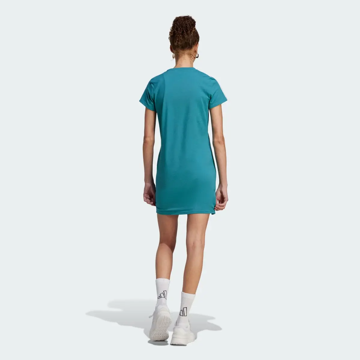 Adidas Vestido Playera Essentials 3 Franjas. 3