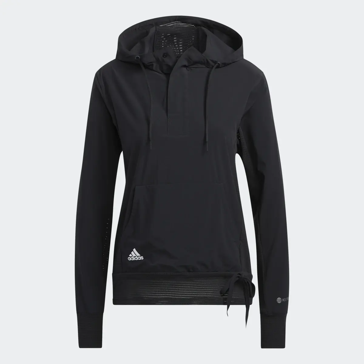 Adidas HEAT.RDY 1/4-Zip Golf Hoodie. 1