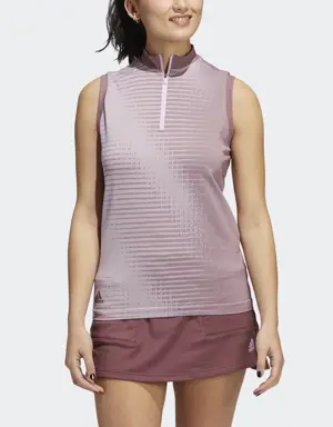 Adidas Primeknit Sleeveless Polo Shirt