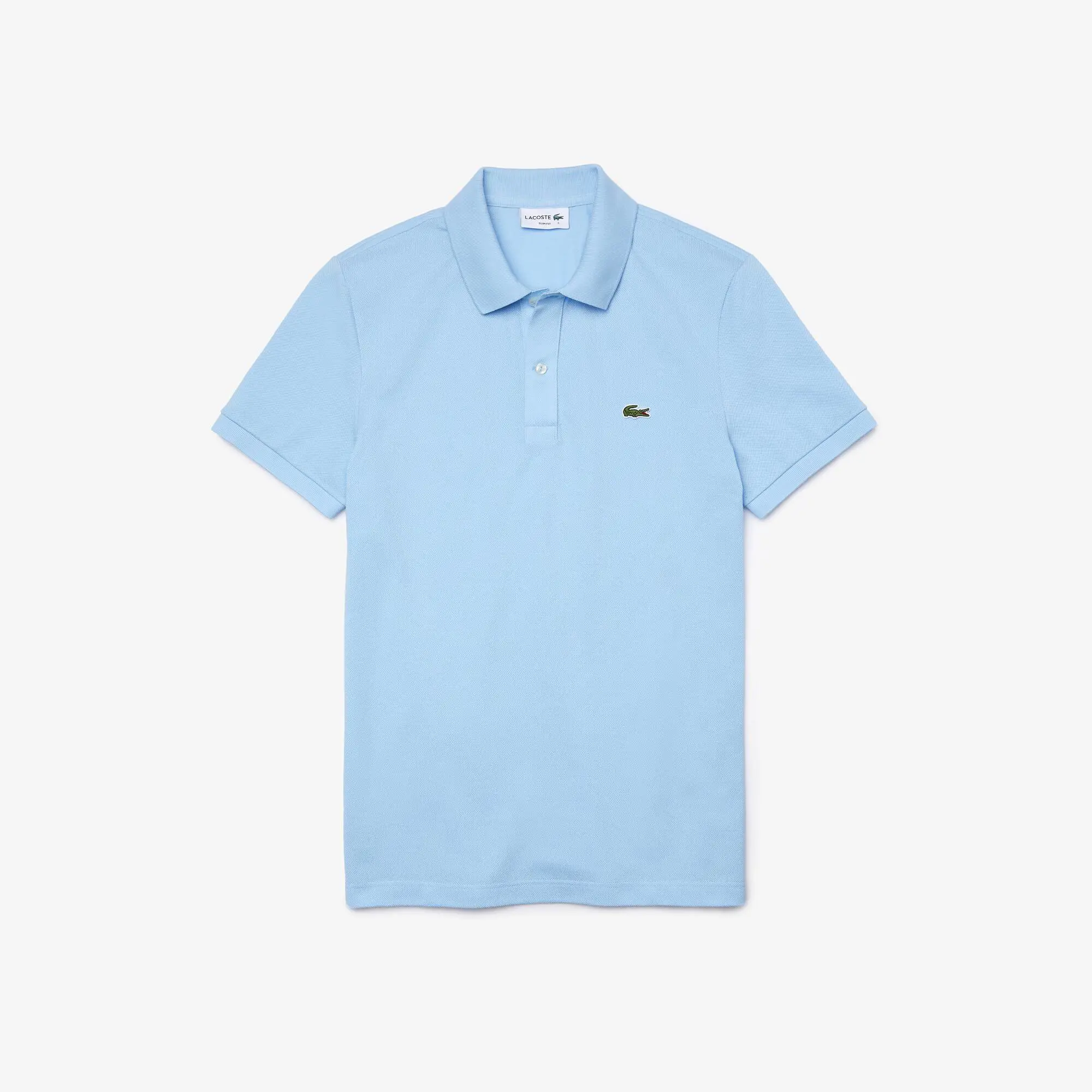 Lacoste Men's Original L.12.12 Slim Fit Petit Piqué Cotton Polo. 2 Lacoste Men's Original L.12.12 Slim Fit Petit Piqué Cotton Polo. 2