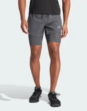 Adidas HEAT.RDY HIIT Elevated Training 2-in-1 Shorts