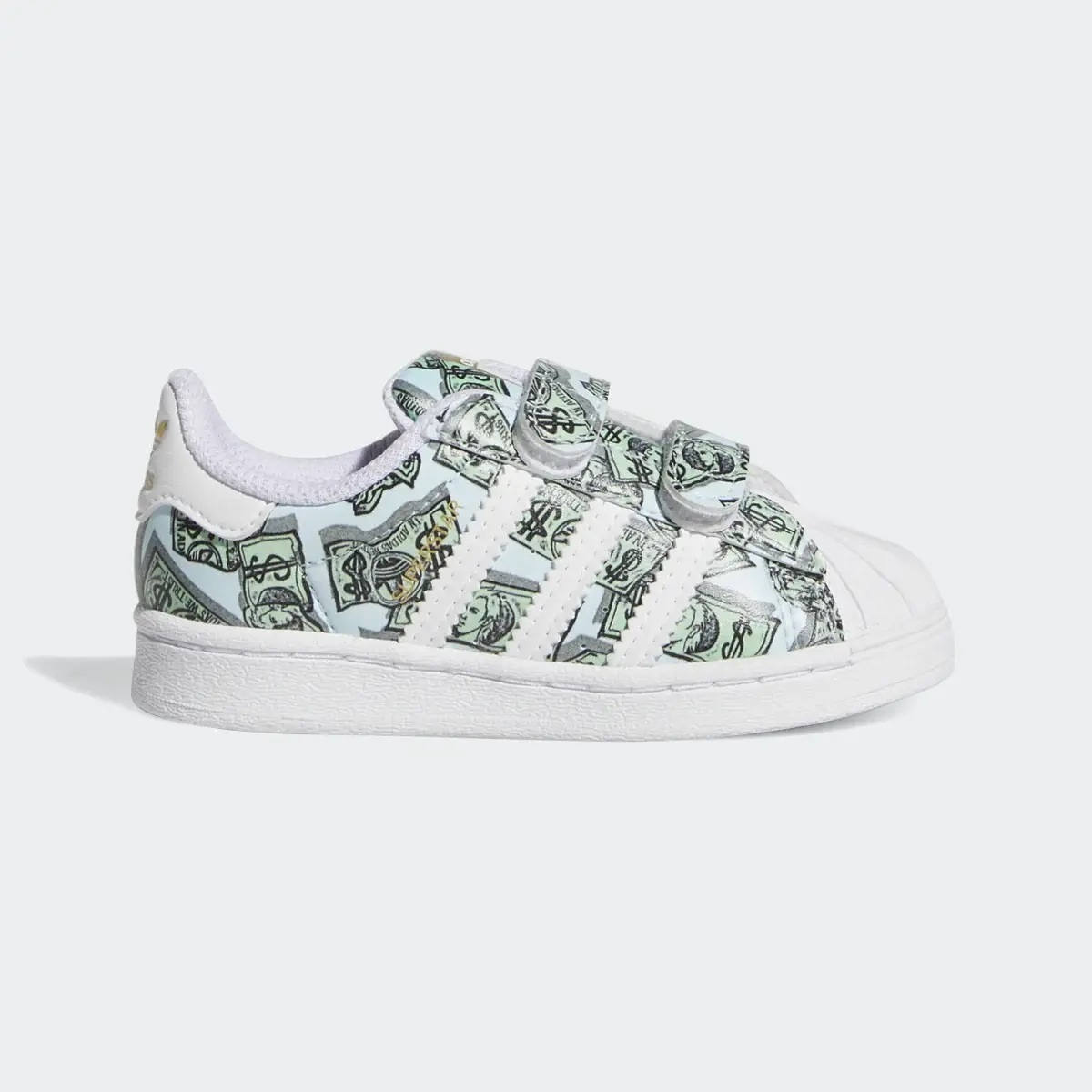 Adidas Jeremy Scott Money Print Superstar Shoes. 2