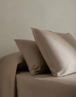 Mango Cotton cushion cover (180 threads) 60x60cm (Pack of 2)