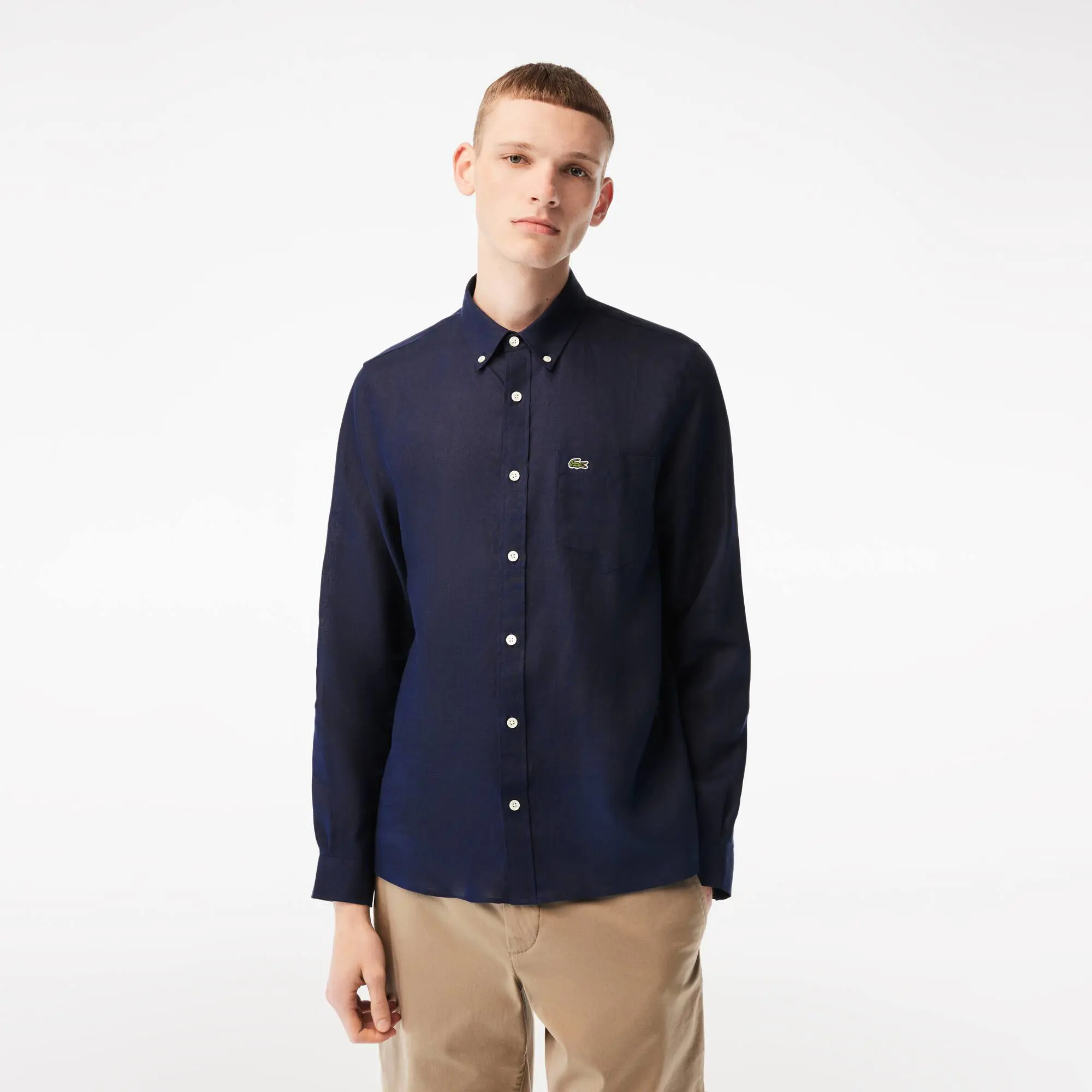 Lacoste Chemise homme Lacoste en lin. 1